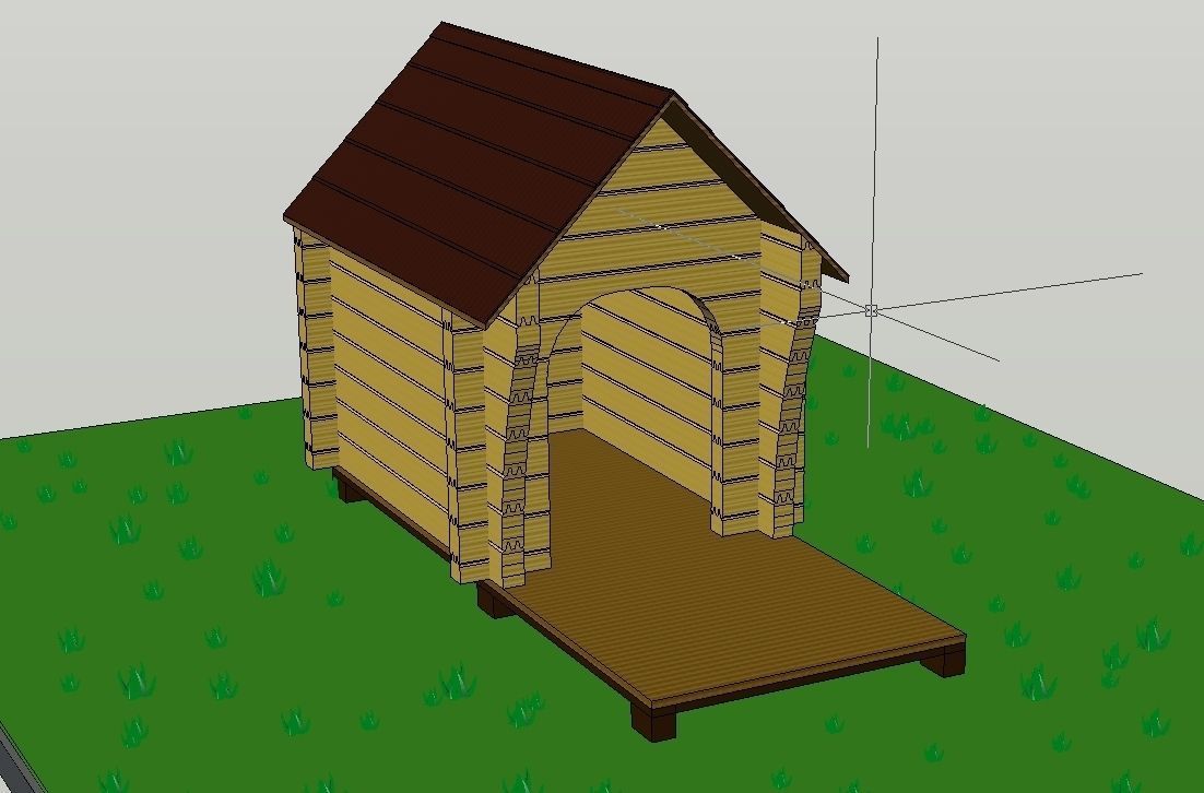 Cusca Catel - Dog House Free 3D model_2