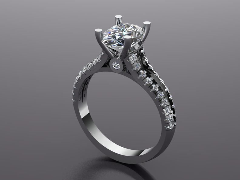 BULK-3DM-With Gems-RING 40 Files 3D print model_8