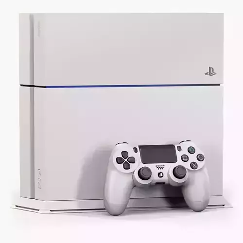 Sony PlayStation 4 with Stand White