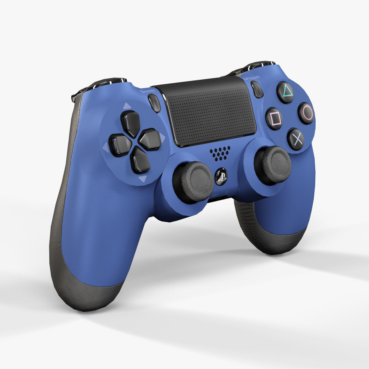 Sony PlayStation 4 Controller New Colors Low-poly 3D model_52