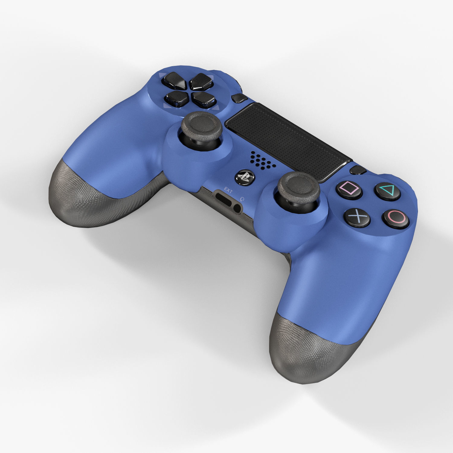 Sony PlayStation 4 Controller New Colors Low-poly 3D model_54