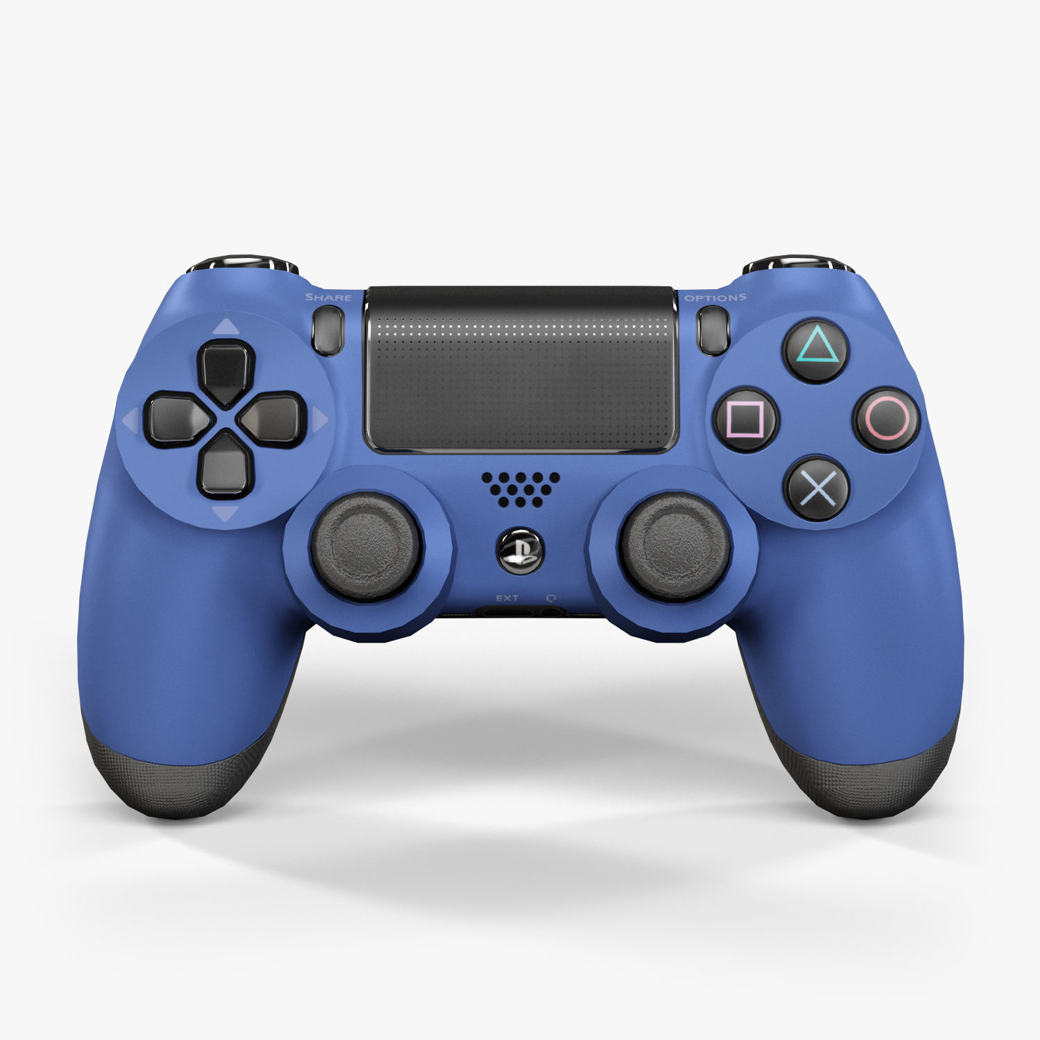 Sony PlayStation 4 Controller New Colors Low-poly 3D model_51