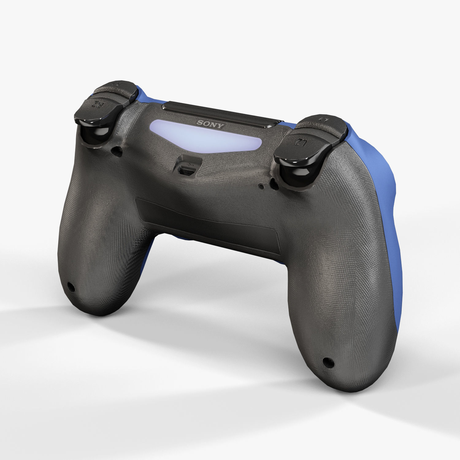 Sony PlayStation 4 Controller New Colors Low-poly 3D model_53