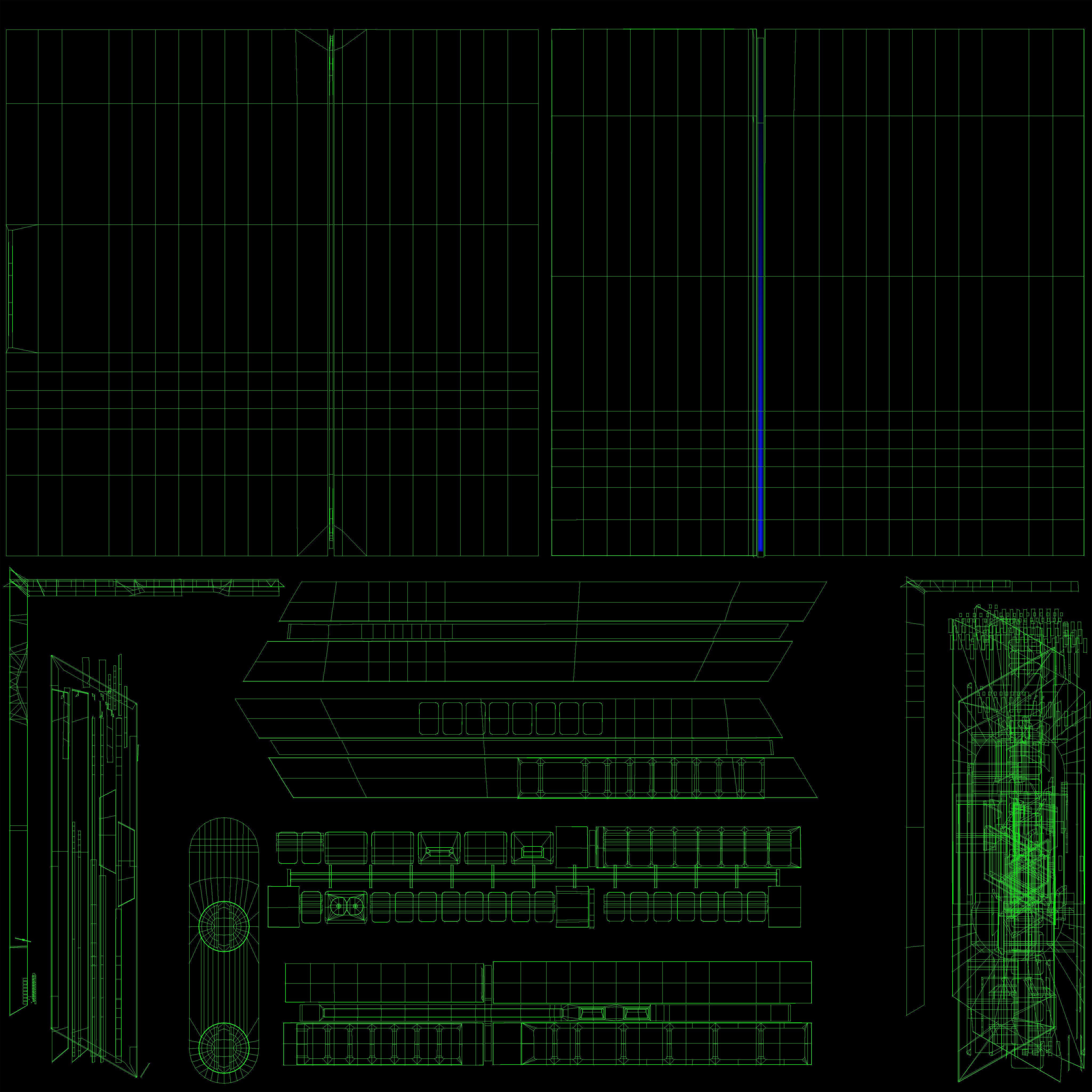Sony PlayStation 4 Game Console with Stand 20th Anniversary Edit Low-poly 3D model_31