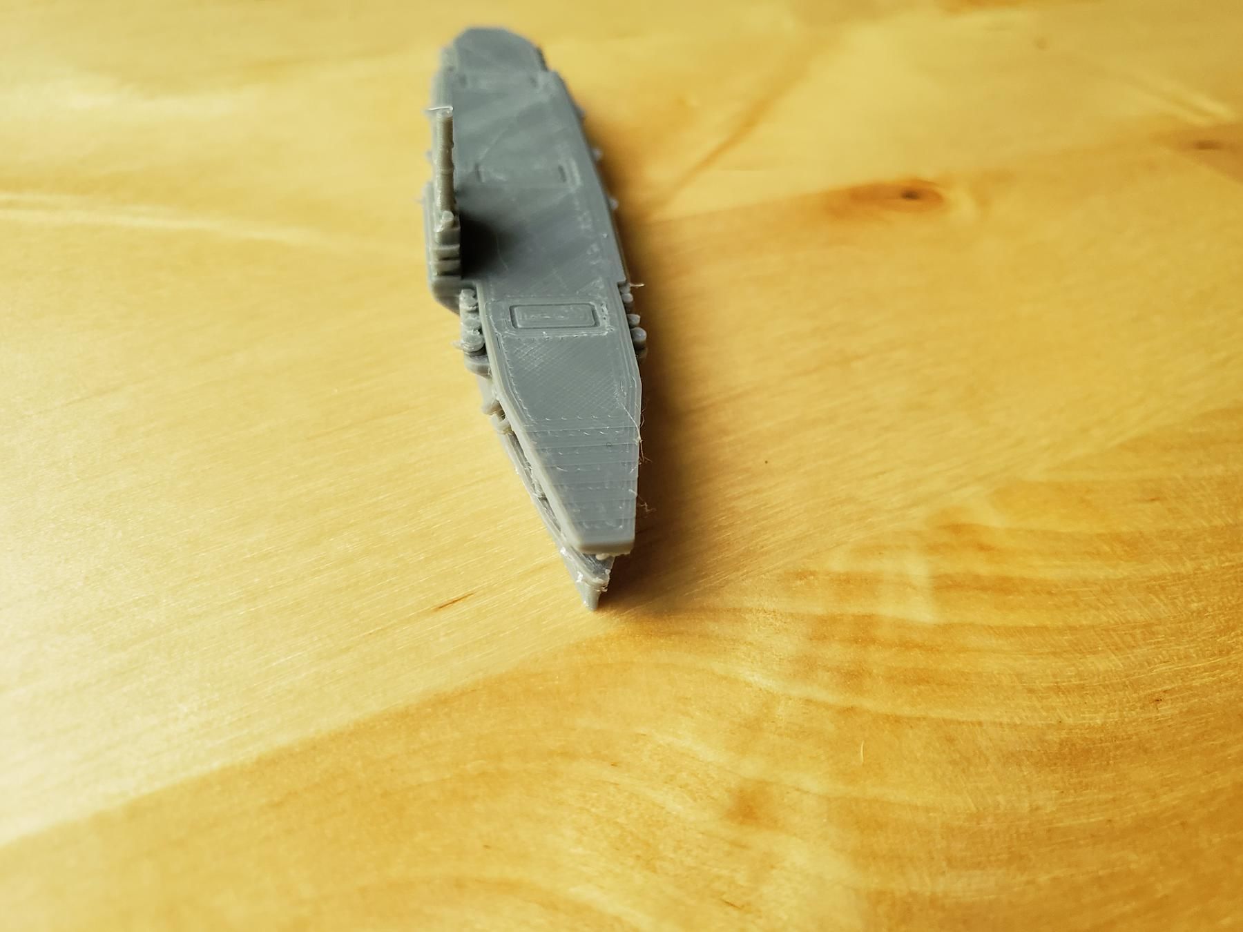 French Bearn Class Aircraft Carrier 3D print model_13