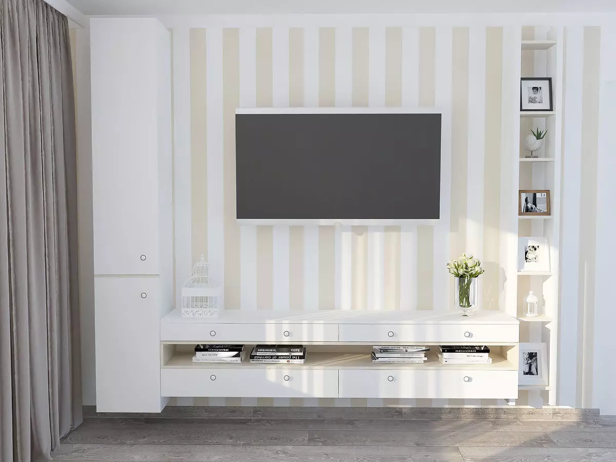 Living wall furniture 3D model_0