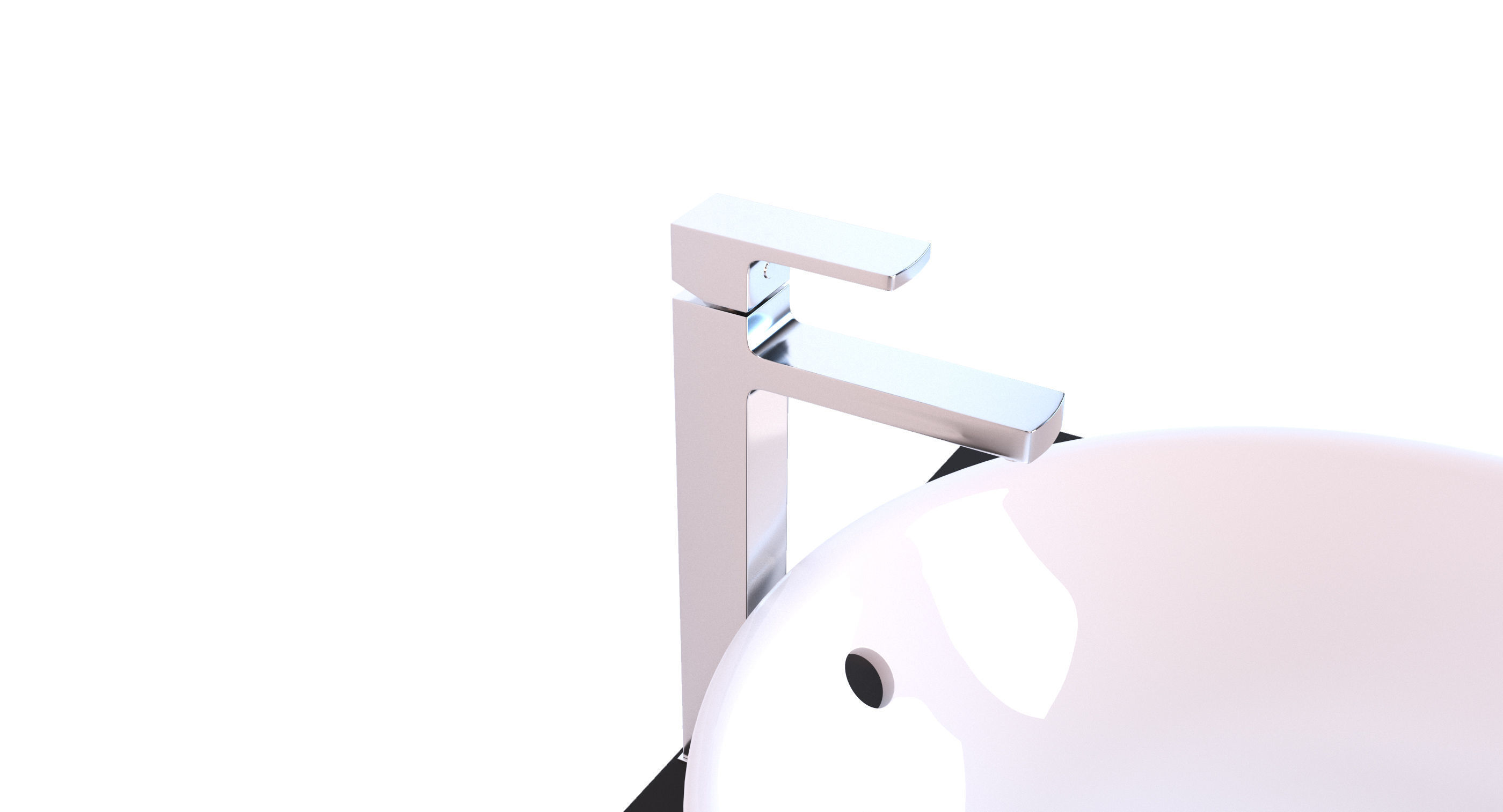Bathroom Sink 3D model_2