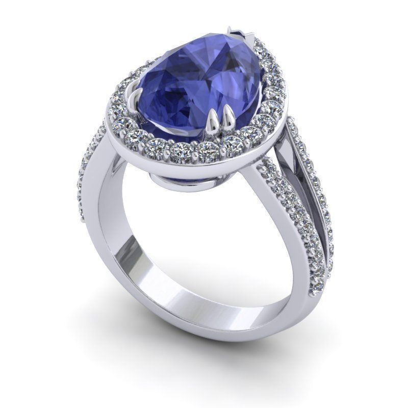 BULK-3DM-With Gems-RING 15 Files-7 3D print model_2