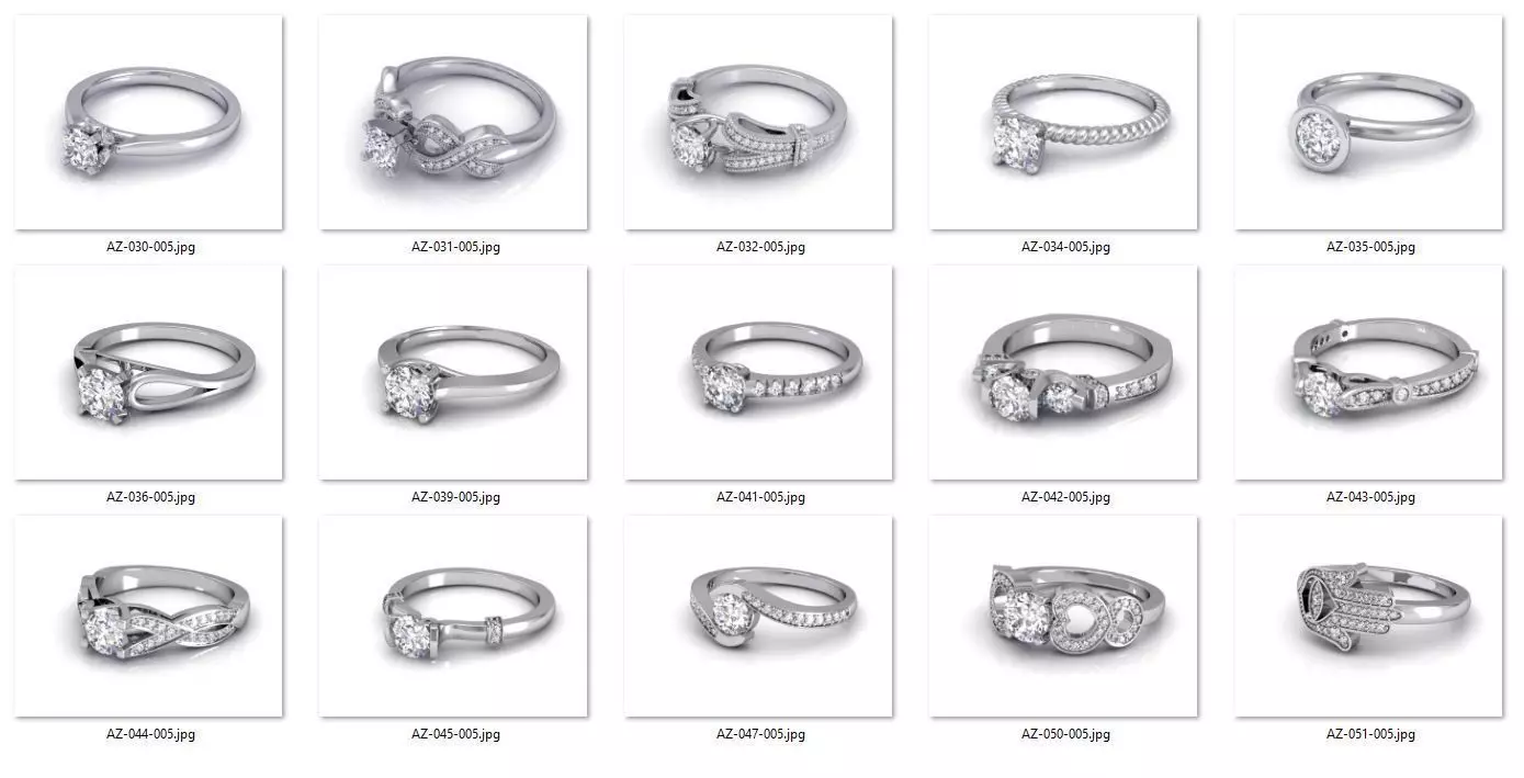 BULK-3DM-With Gems-RING 15 Files-6 3D print model_0