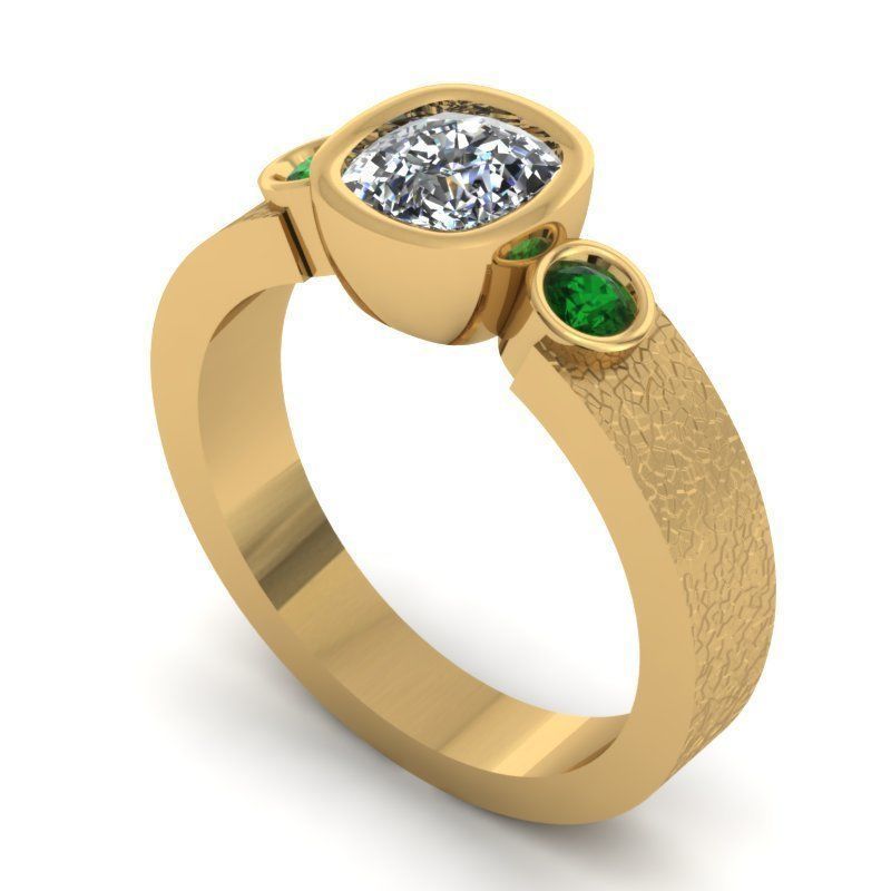BULK-3DM-With Gems-RING 15 Files-5 3D print model_5