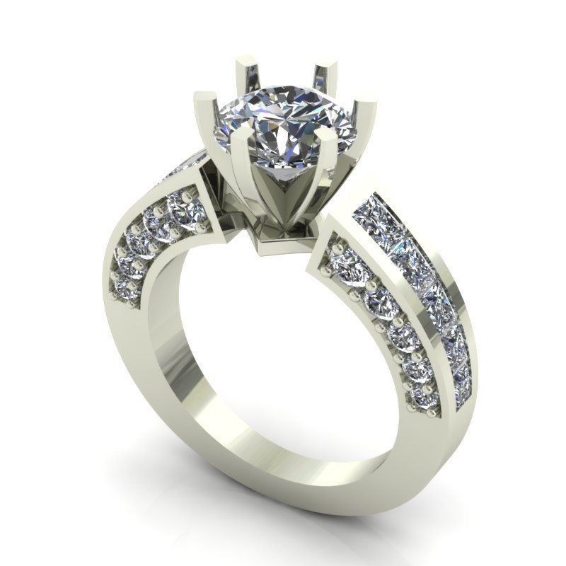 BULK-3DM-With Gems-RING 15 Files-10 3D print model_1