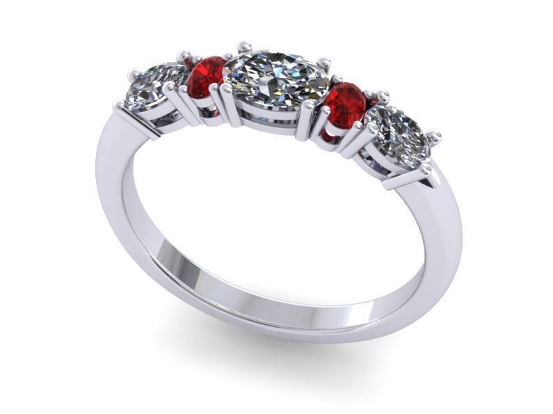 BULK-3DM-With Gems-RING 15 Files-2 3D print model_15