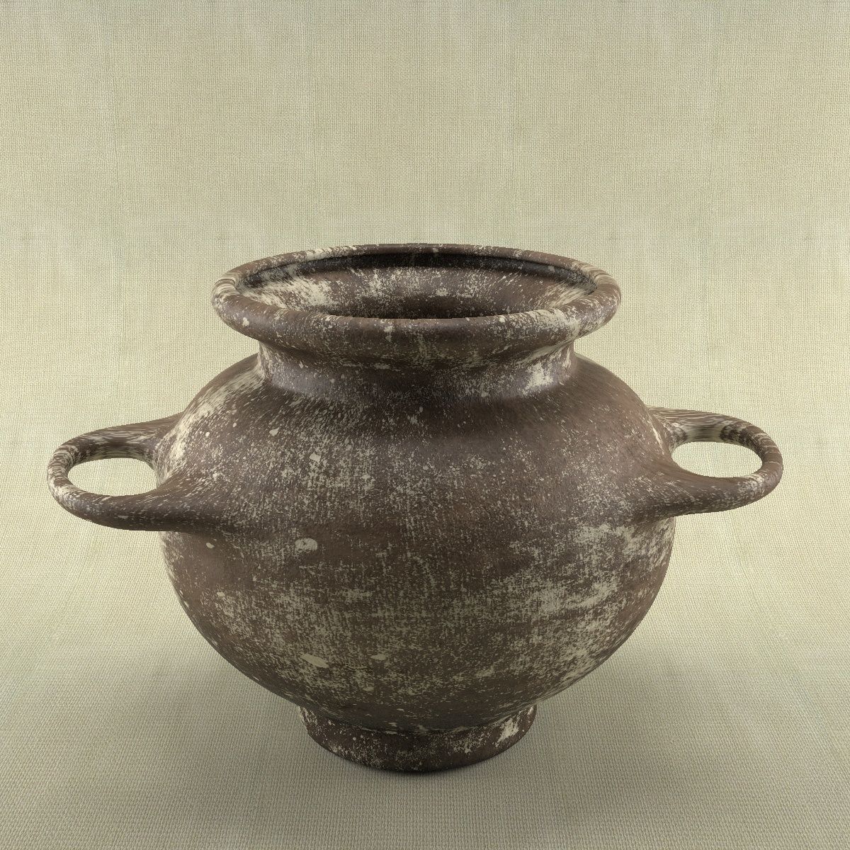Old Clay Pot 3D model_7