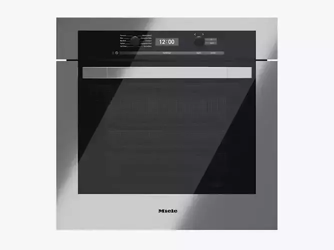Convection Oven Miele H 6180 BP 3D model