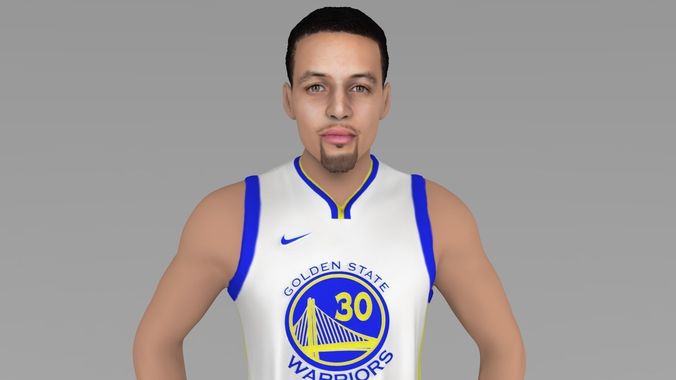 Stephen Curry ready for full color 3D printing 3D print model