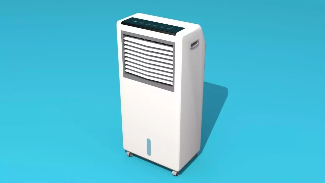 fancooling air conditioner 3D model