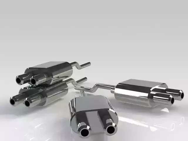 Simple Exhaust Pipe Chamber