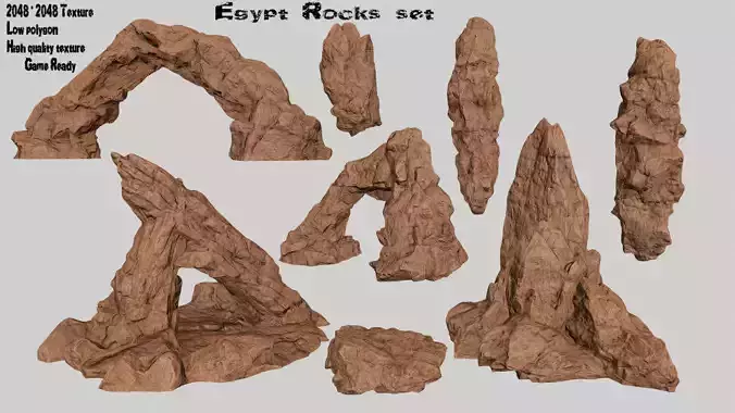 Egypt  Rock Set
