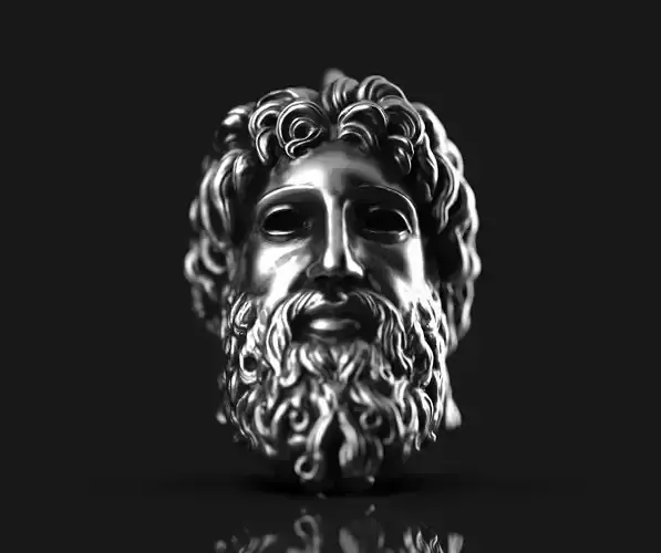 Zeus Pendant 3D print model