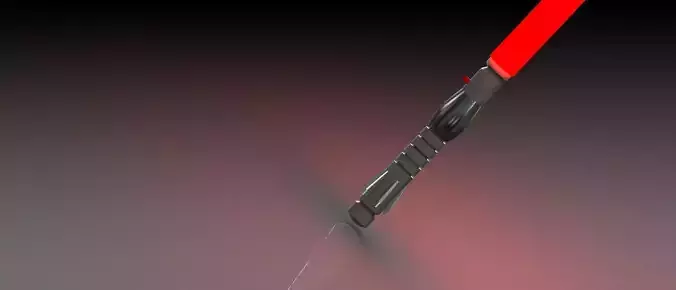 Sith Lightsaber Hilt Free 3D model
