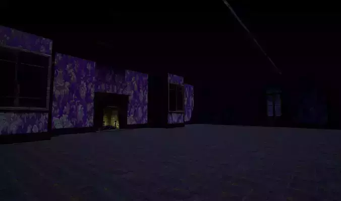 Modular Abandoned Interior Old House