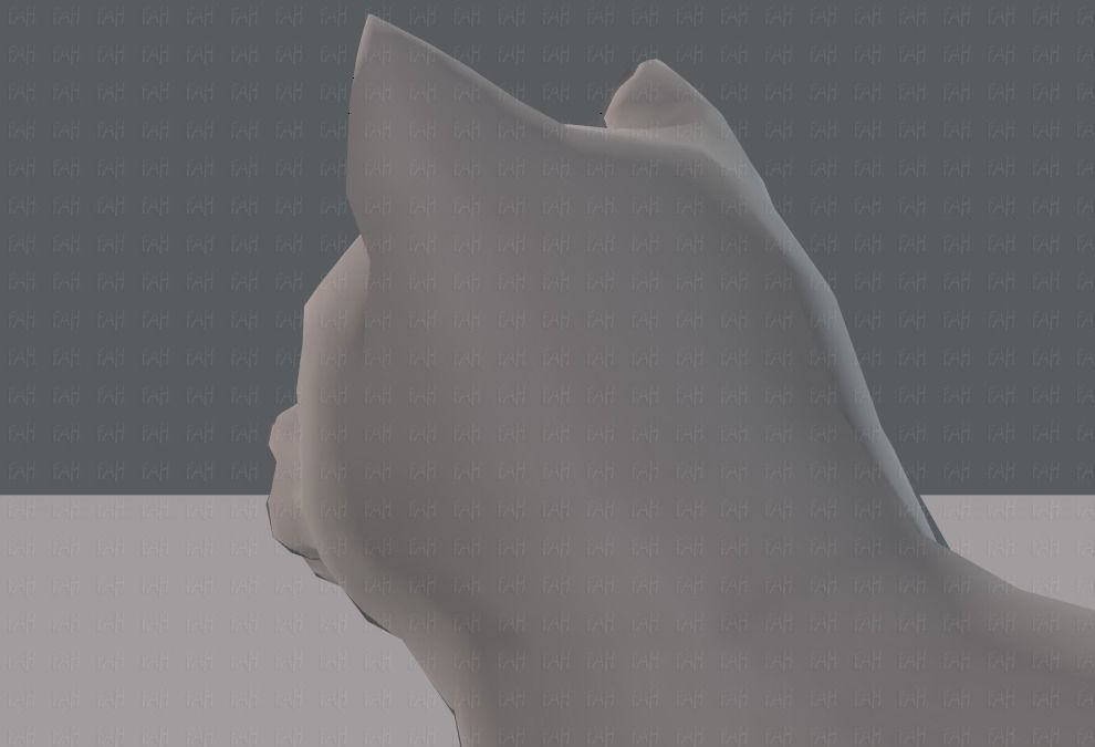 Dog base for gameV02 Low-poly 3D model_22