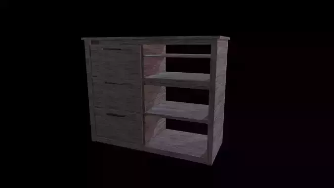 Baystorm Grey Cabinet