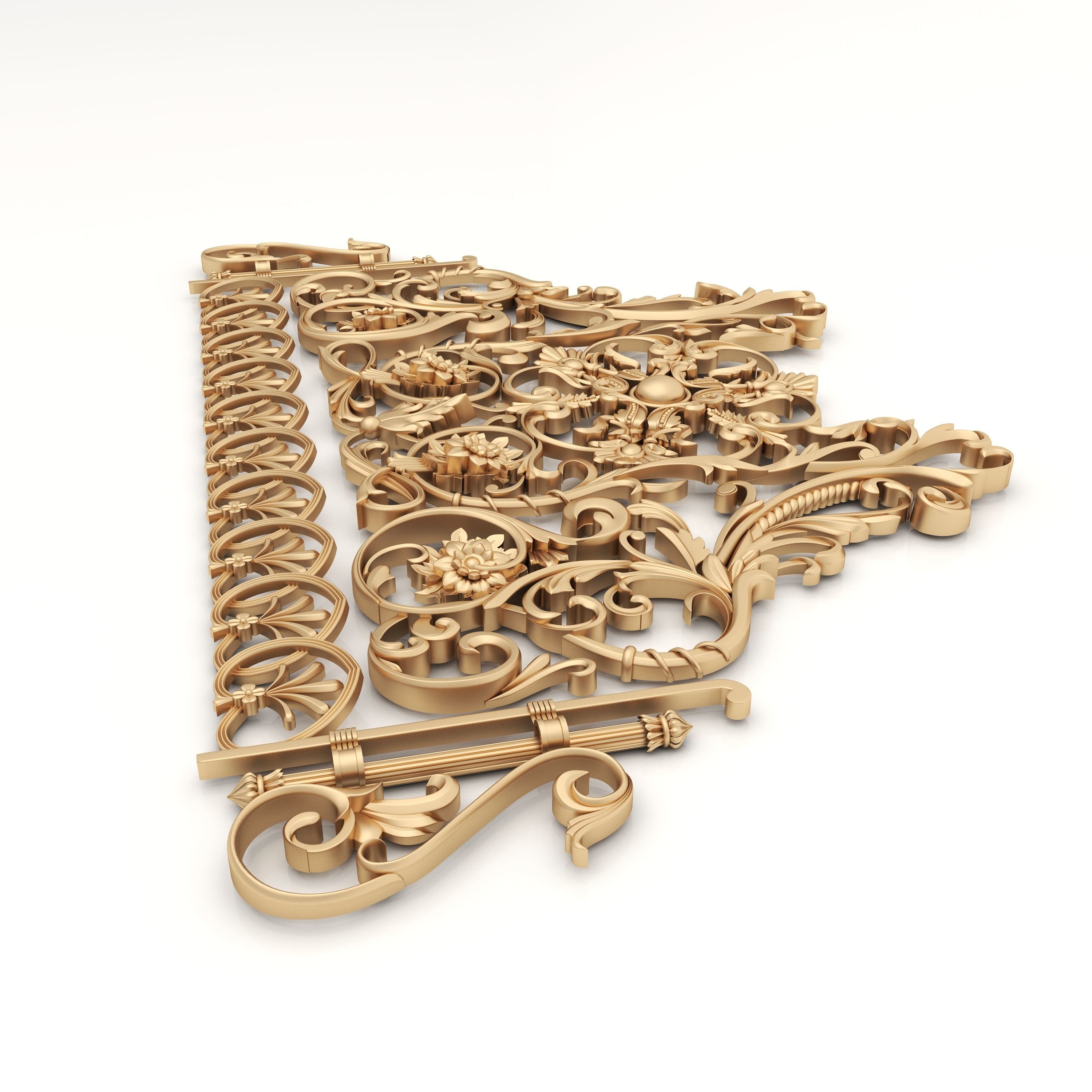 Decor 22 - For CNC and Interior 3D model_3