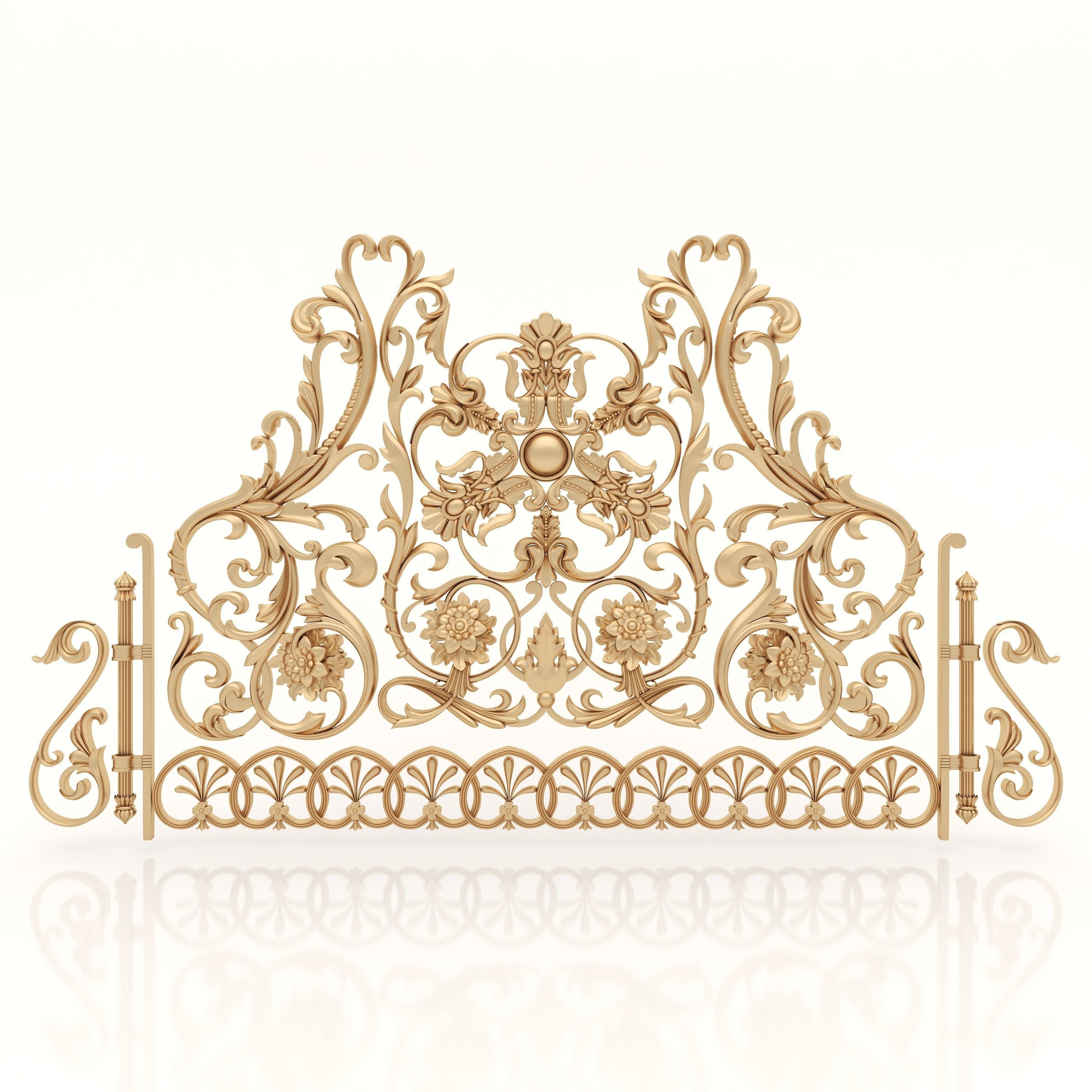 Decor 22 - For CNC and Interior 3D model_4