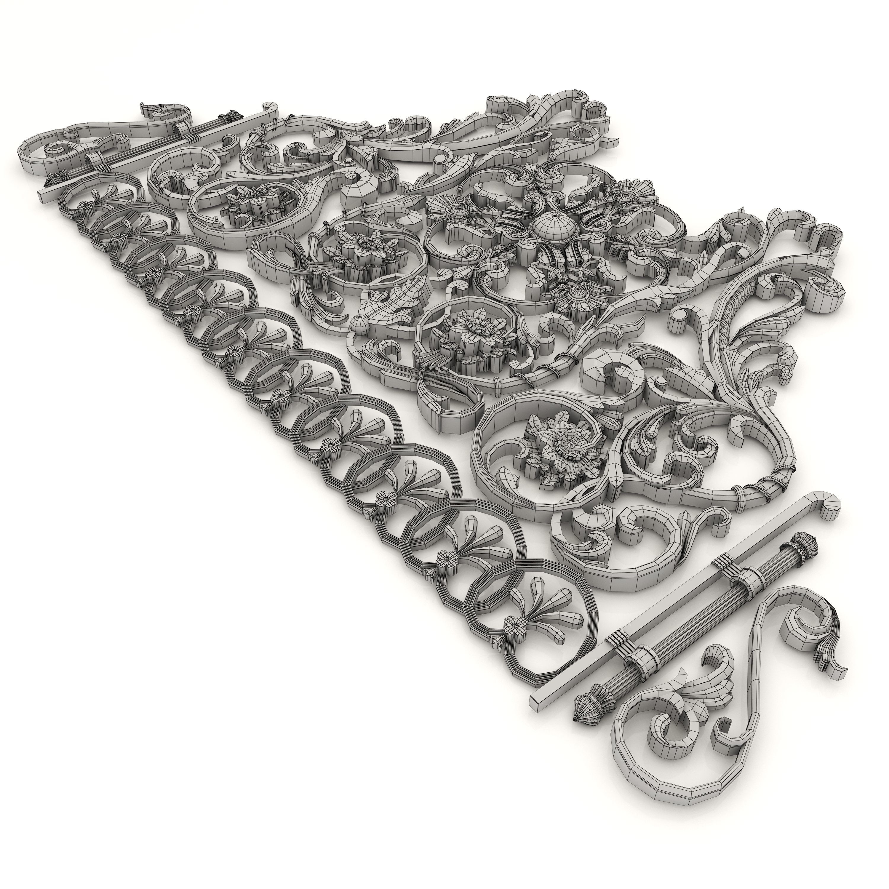 Decor 22 - For CNC and Interior 3D model_1