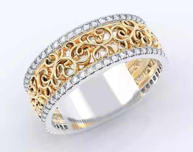Exclusive Stylish Wedding Ring 379