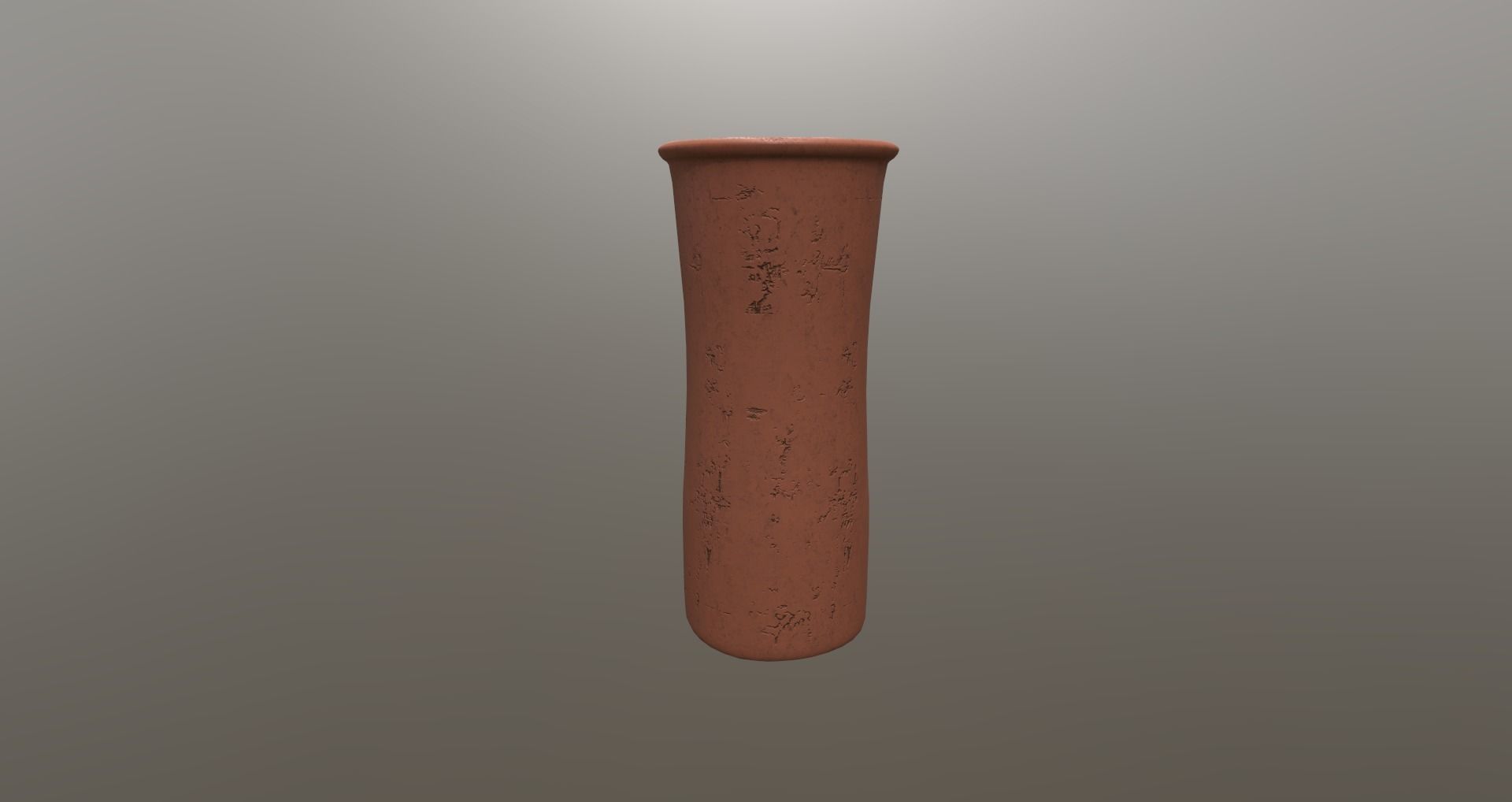 Egyptian utensils kitchenware Low-poly 3D model_1