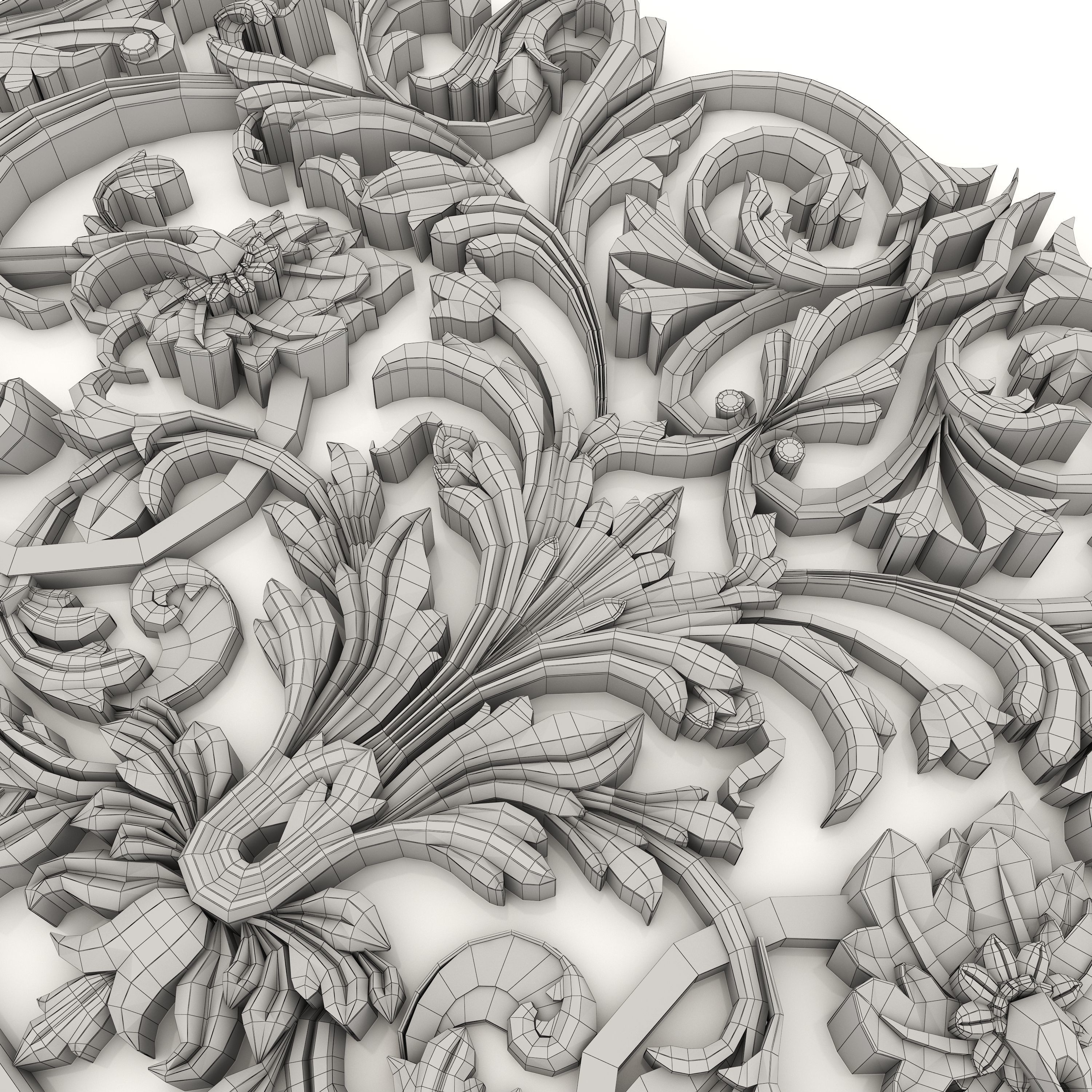 Decor 26 - For CNC and Interior 3D model_1