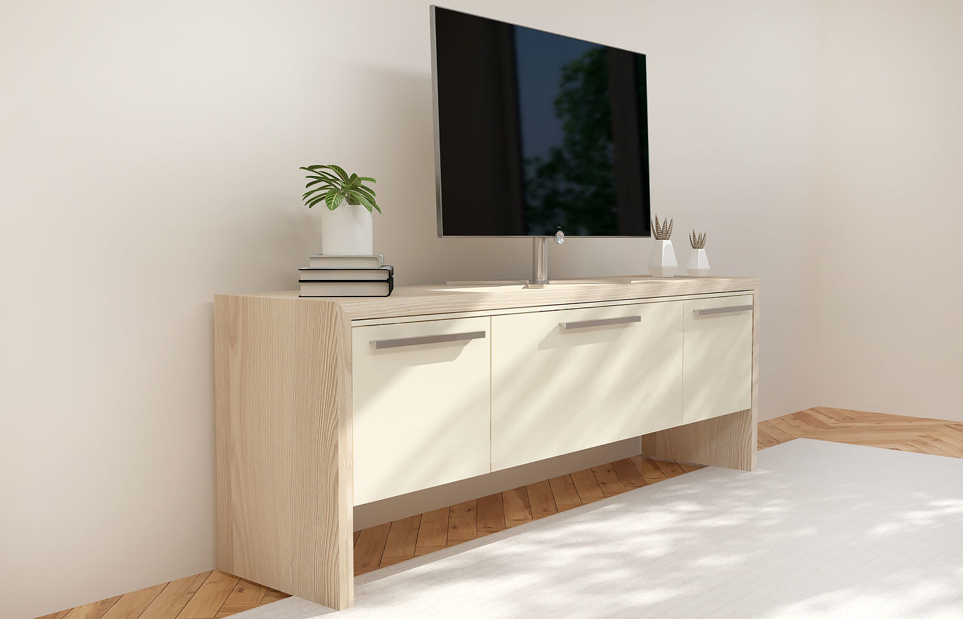 TV COMMODE 3D model_1