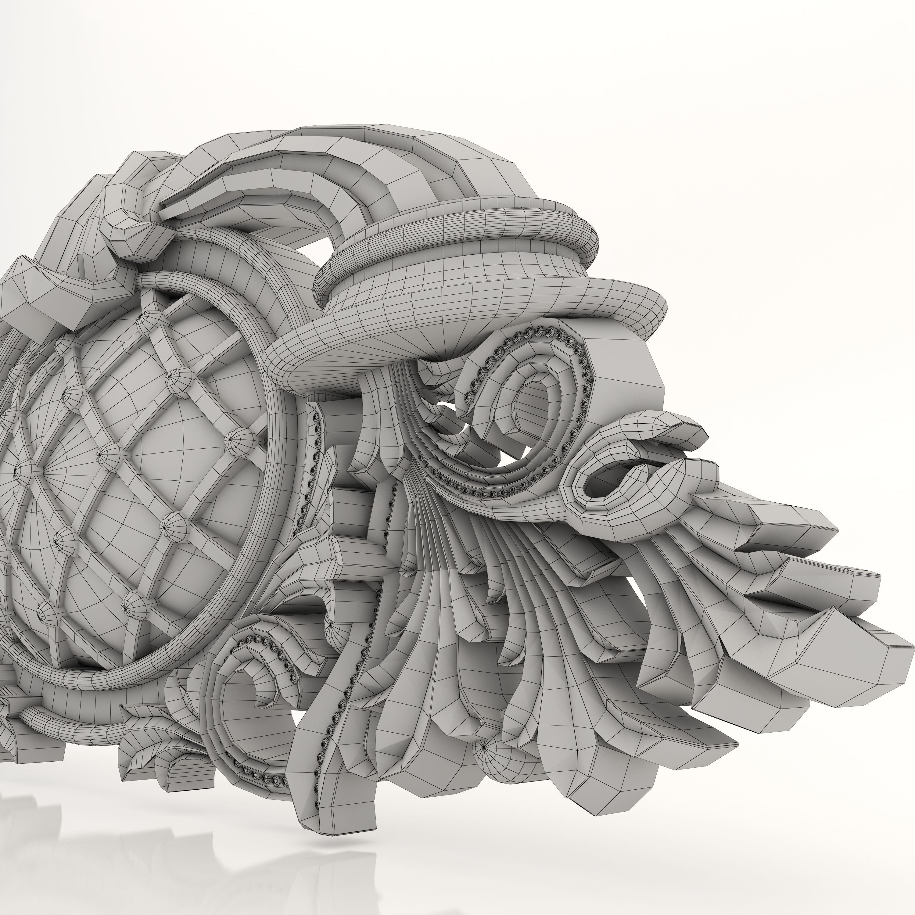 Decor 28 - For CNC and Interior 3D model_6