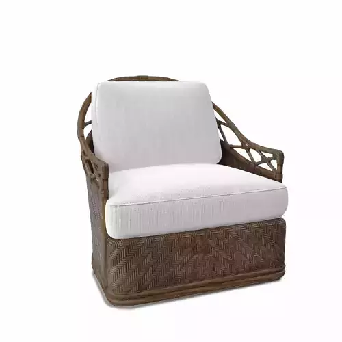 Rattan Arms Chair