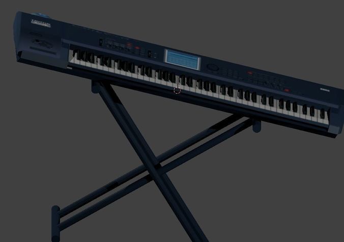 Korg TRITON Extreme 76-Key Music Workstation Sampler 3D model