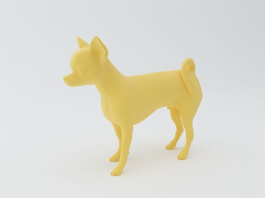 Chihuahua Dog 3D Model 3D print model_3