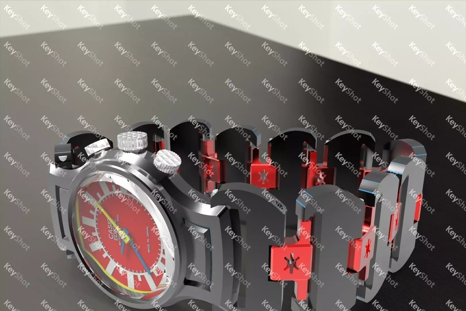 CASIO EDIFICE RE-IMAGINED CONCEPT DESIGN Free 3D model
