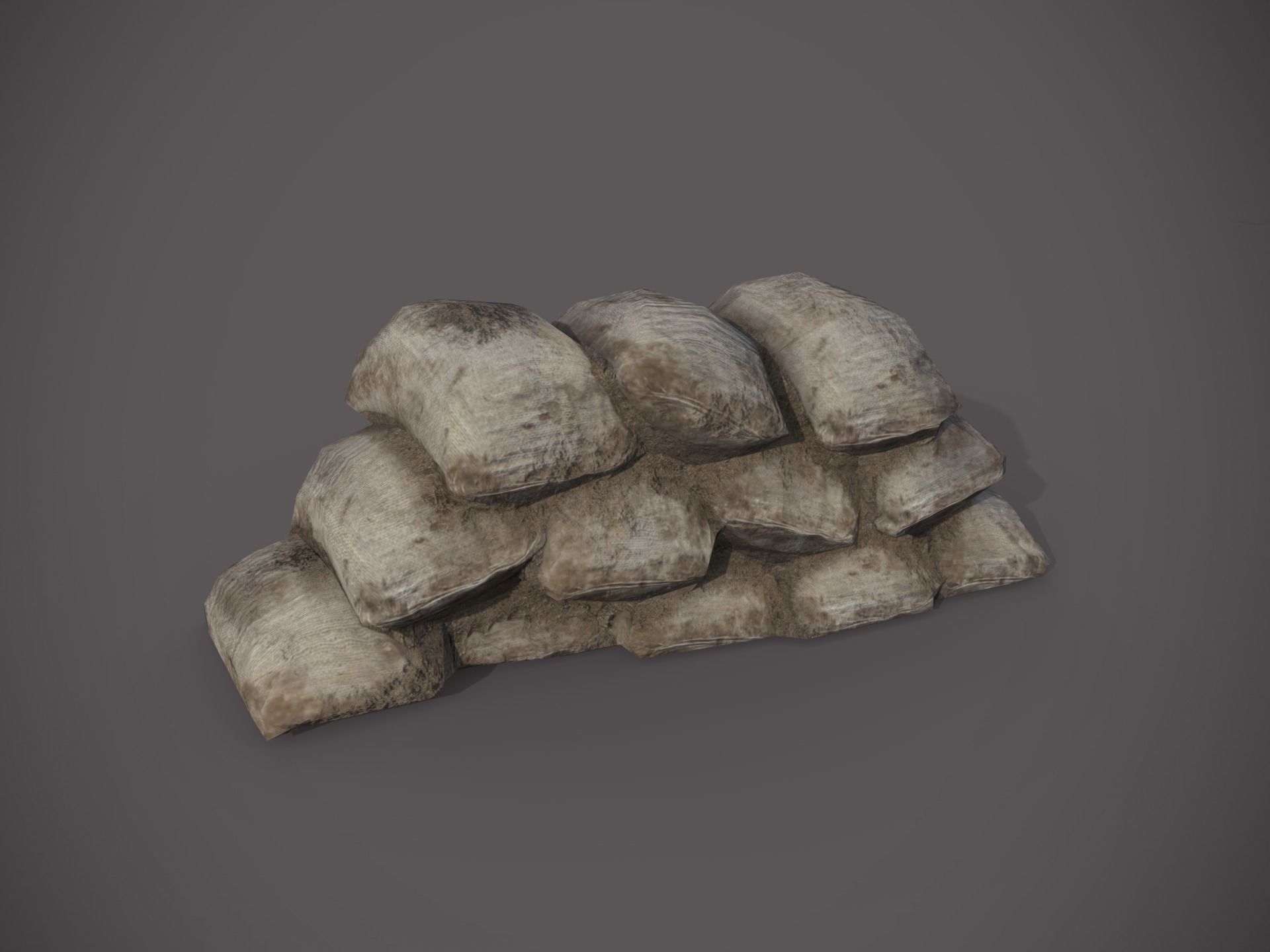 Rubble and Debris - Package - Collection 1 and 2 Low-poly 3D model_25