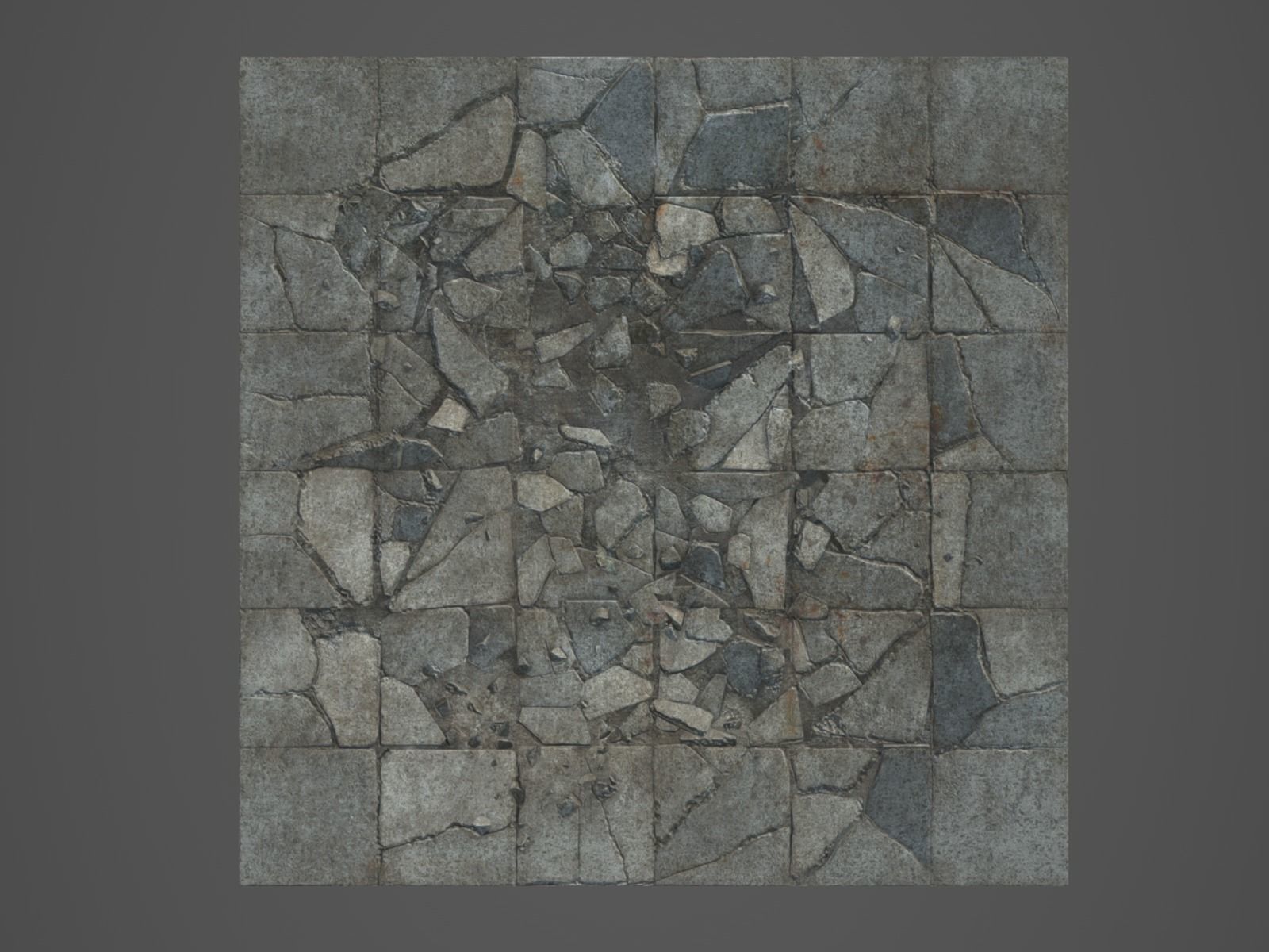 Rubble and Debris - Package - Collection 1 and 2 Low-poly 3D model_77