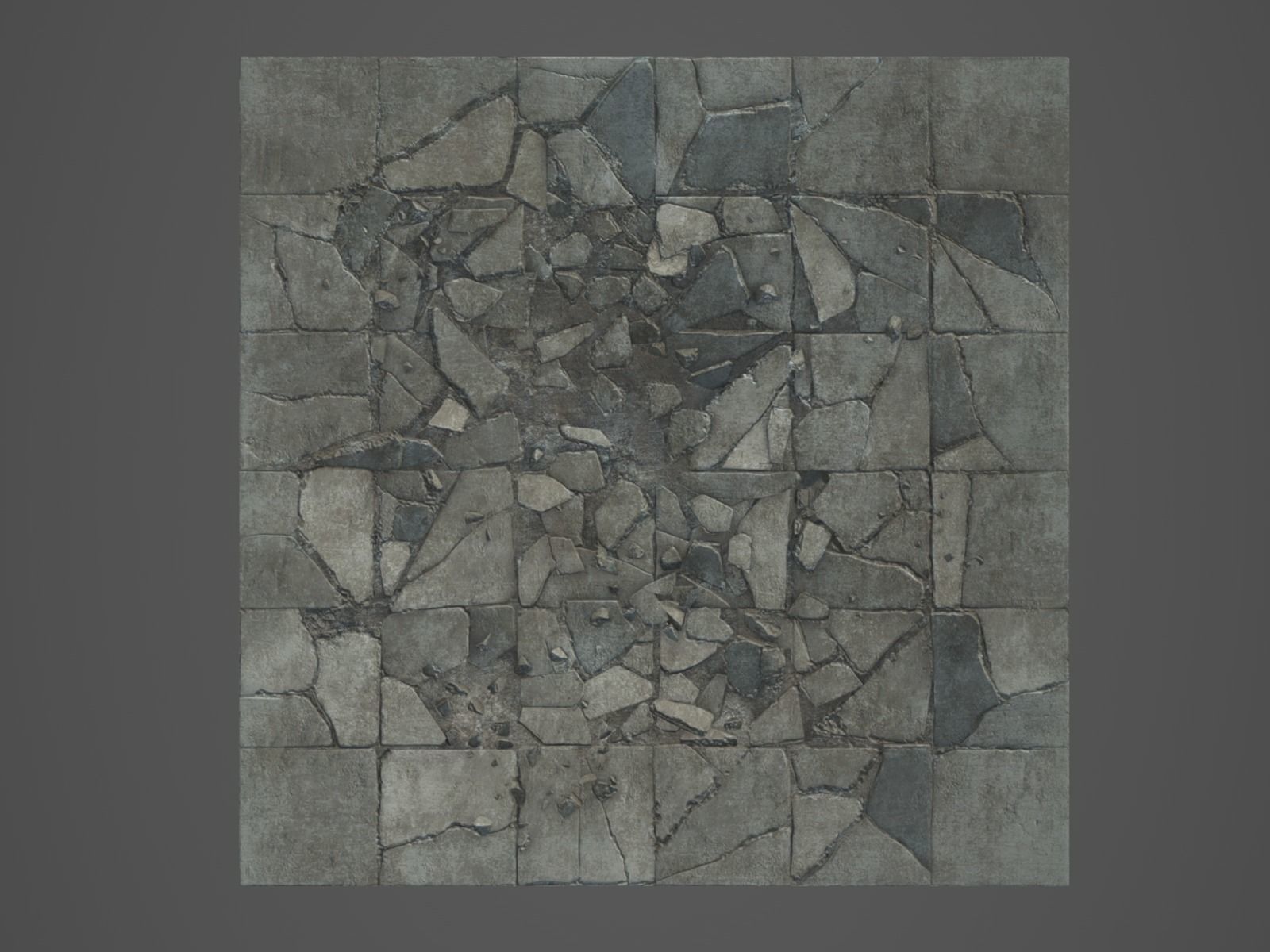 Rubble and Debris - Package - Collection 1 and 2 Low-poly 3D model_76