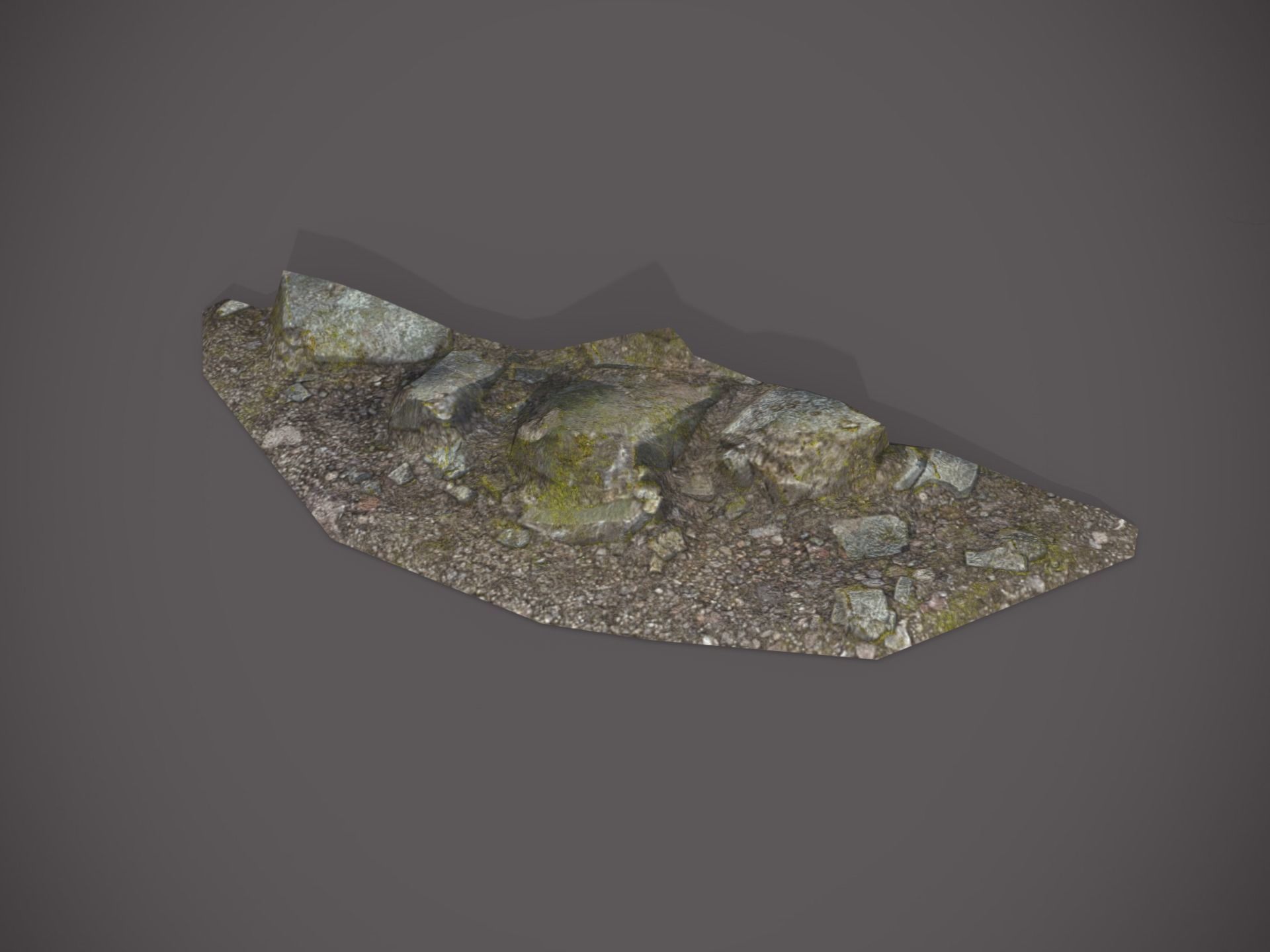 Rubble and Debris - Package - Collection 1 and 2 Low-poly 3D model_36