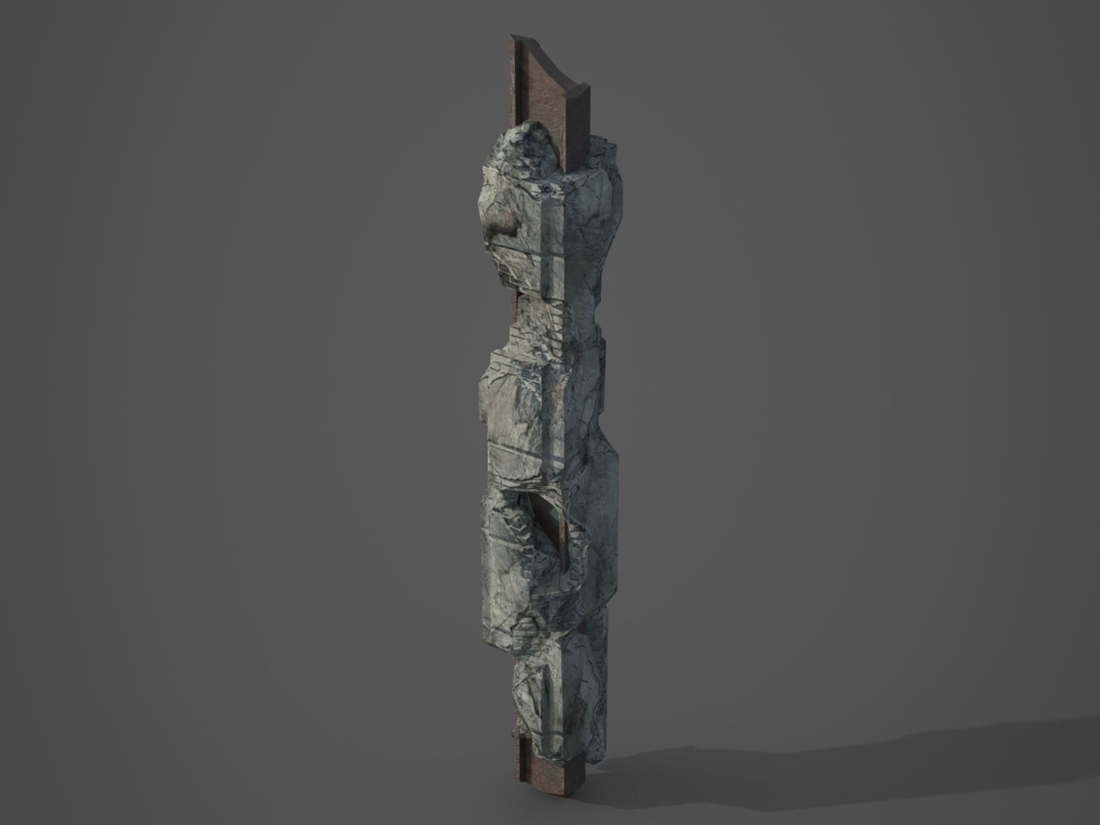 Rubble and Debris - Package - Collection 1 and 2 Low-poly 3D model_81