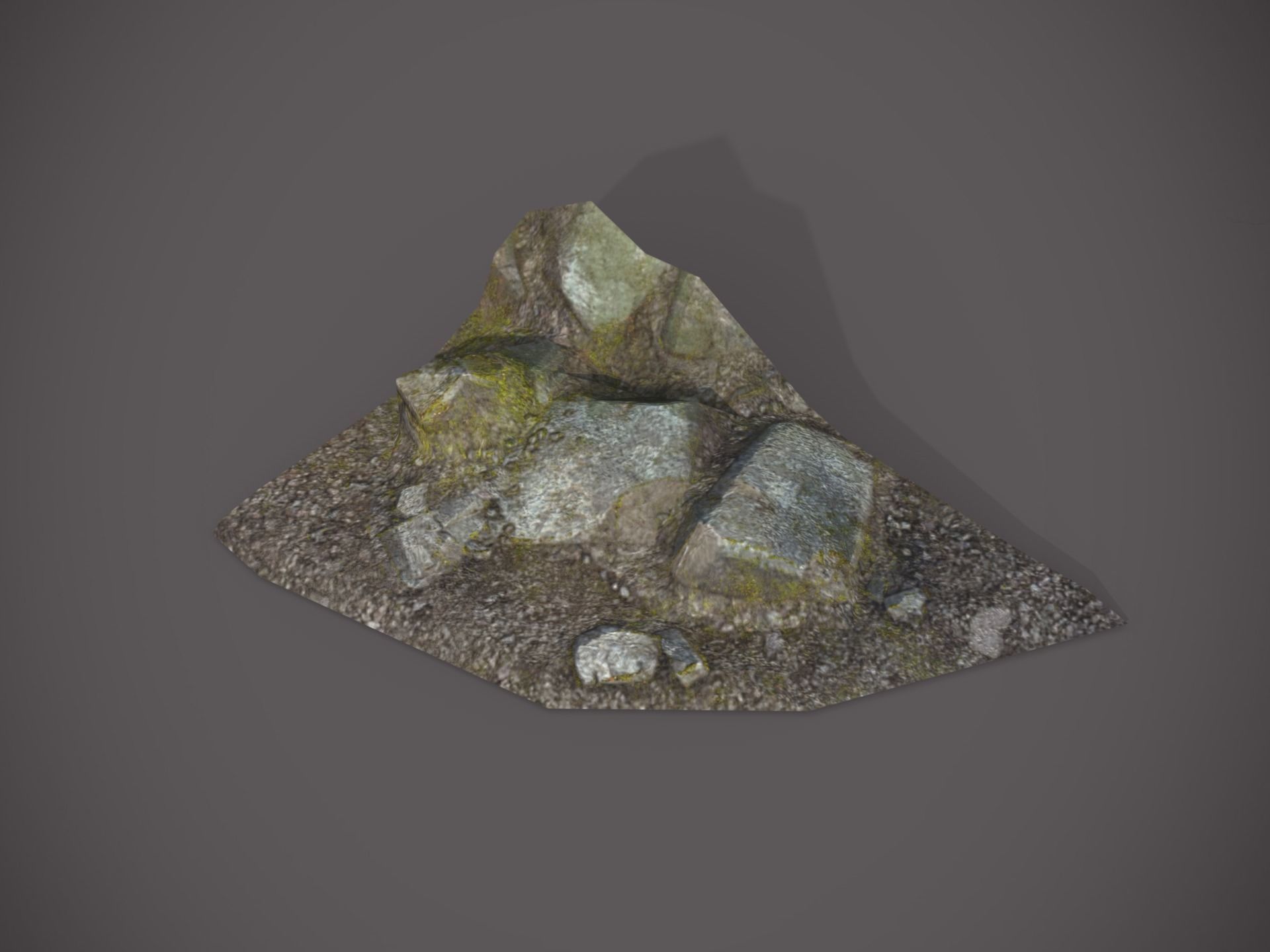 Rubble and Debris - Package - Collection 1 and 2 Low-poly 3D model_35