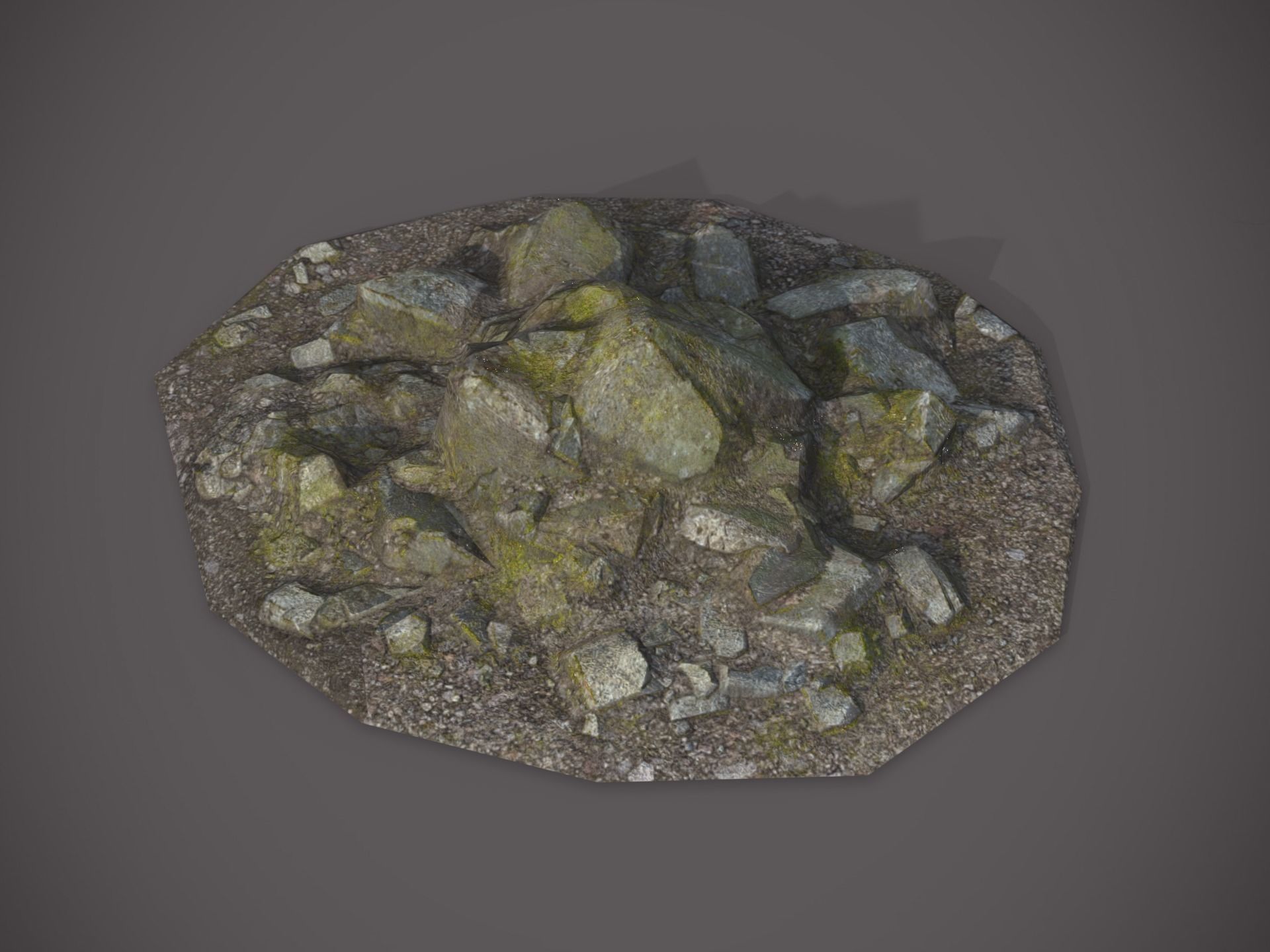 Rubble and Debris - Package - Collection 1 and 2 Low-poly 3D model_32