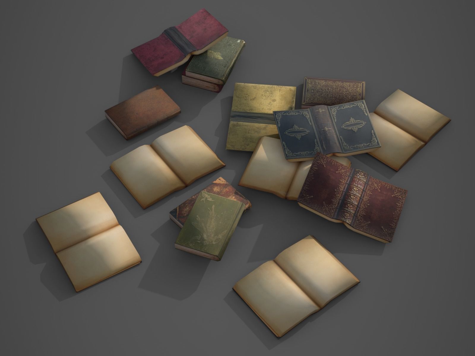 Rubble and Debris - Package - Collection 1 and 2 Low-poly 3D model_73