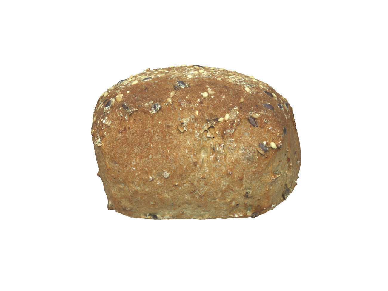 Photorealistic Seeded Bread Roll 3D Scan 3D model_2