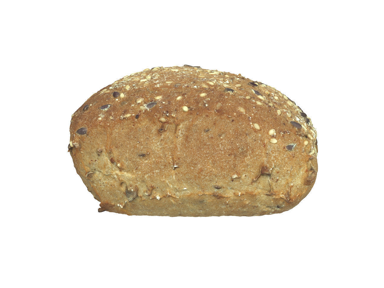 Photorealistic Seeded Bread Roll 3D Scan 3D model_3