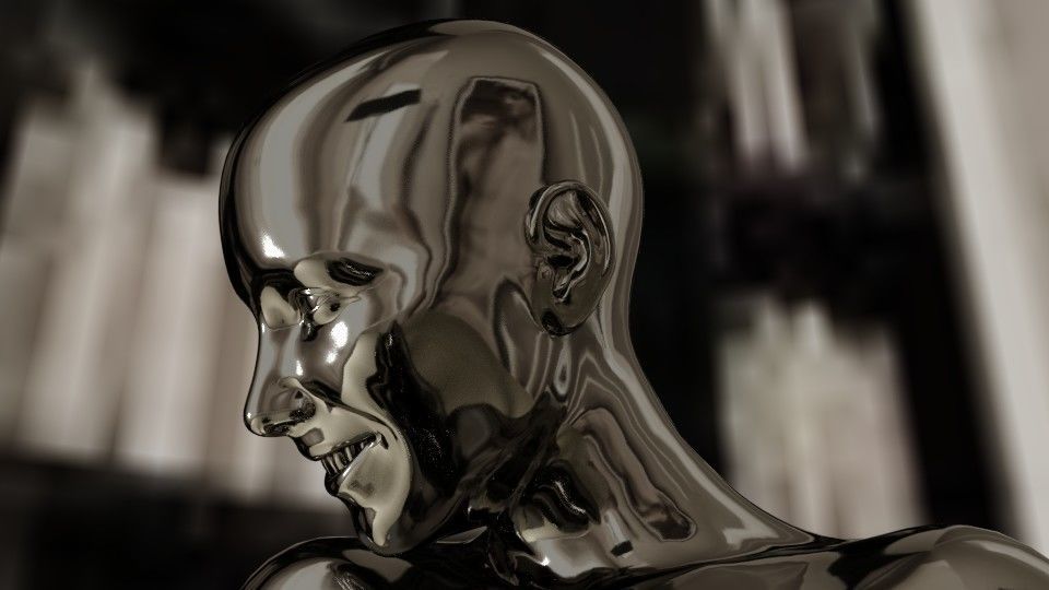 Statue SUSY 3D model_5